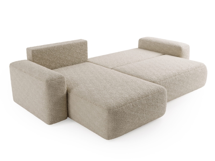 Designerski narożnik 282 cm do salonu rozkładany TEDIS