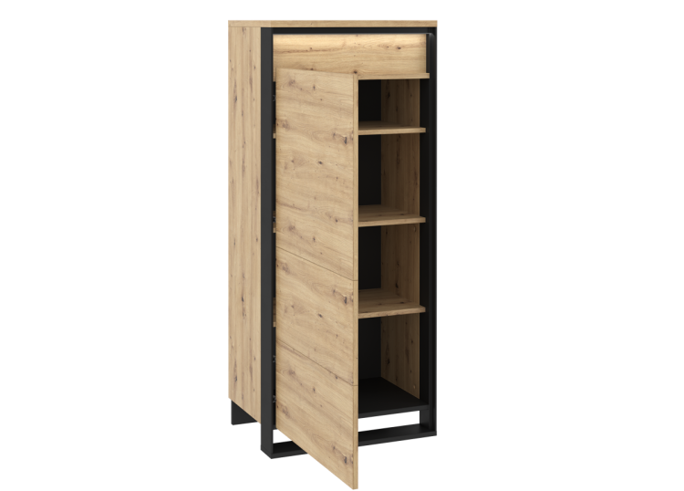 Komoda w stylu loft DĄB ARTISAN NINO