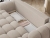 Beżowa sofa boucle z funkcją spania do salonu COTTON
