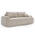 Szara sofa rozkładana do salonu boucle OLIO 260 cm
