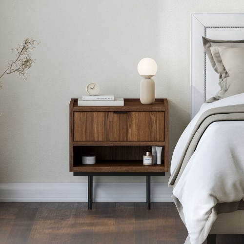 Stolik nocny w japońskim stylu z szufladą ORI