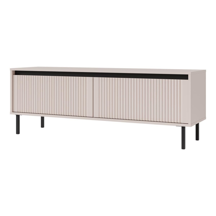 Elegancka szafka pod telewizor beż 140 cm CIAO