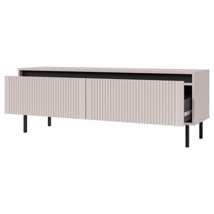 Elegancka szafka pod telewizor beż 140 cm CIAO
