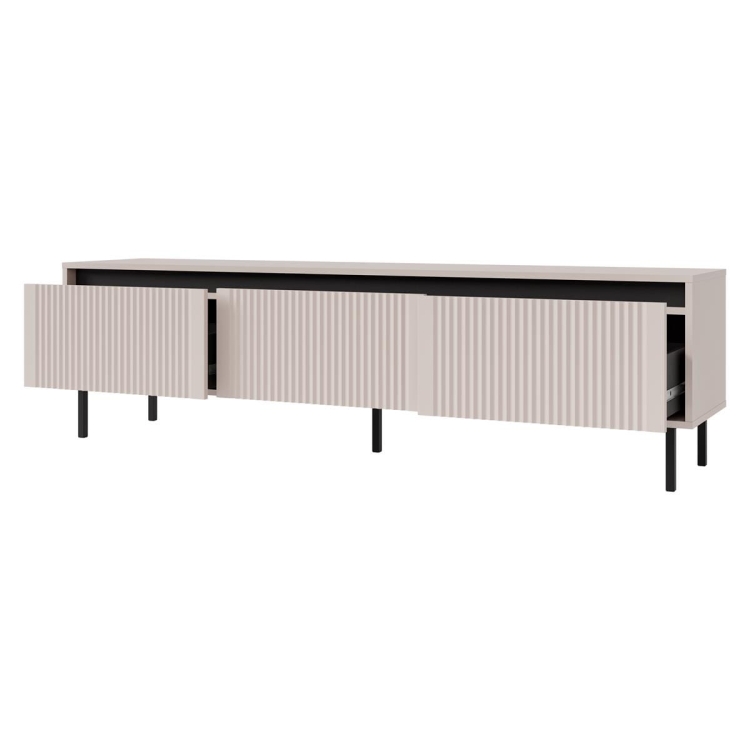 Szeroka szafka RTV minimalistyczna 140 cm CIAO