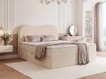 Designerskie łóżko kontynentalne do sypialni VERONA