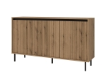 Szeroka komoda DĄB EVOKE do salonu japandi CIAO