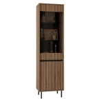 Nowoczesna witryna wysoka z oświetleniem LED CIAO