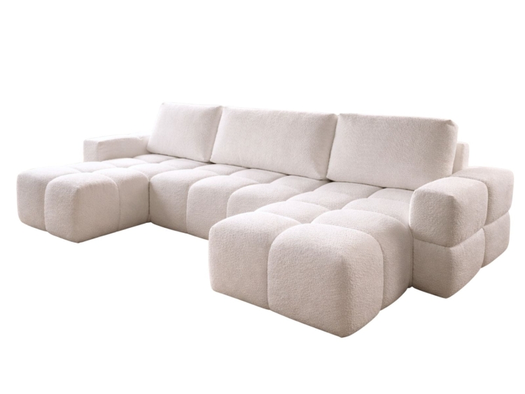 Duży narożnik do salonu chmurka 340 cm szeroki LORIN