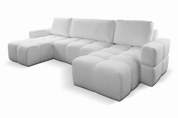 Duży narożnik do salonu chmurka 340 cm szeroki LORIN