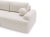 Beżowa sofa boucle rozkładana do salonu OLIO