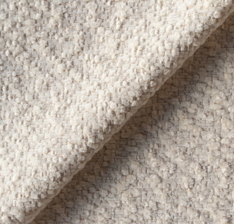 Designerskie tapicerowane łóżko z zaokrąglonymi nóżkami KUMO