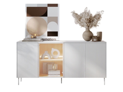 Biała Luksusowa komoda do jadalni MILA