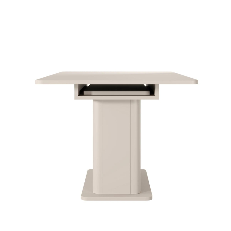 Beżowy nowoczesny rozkładany stół jadalniany BELLO