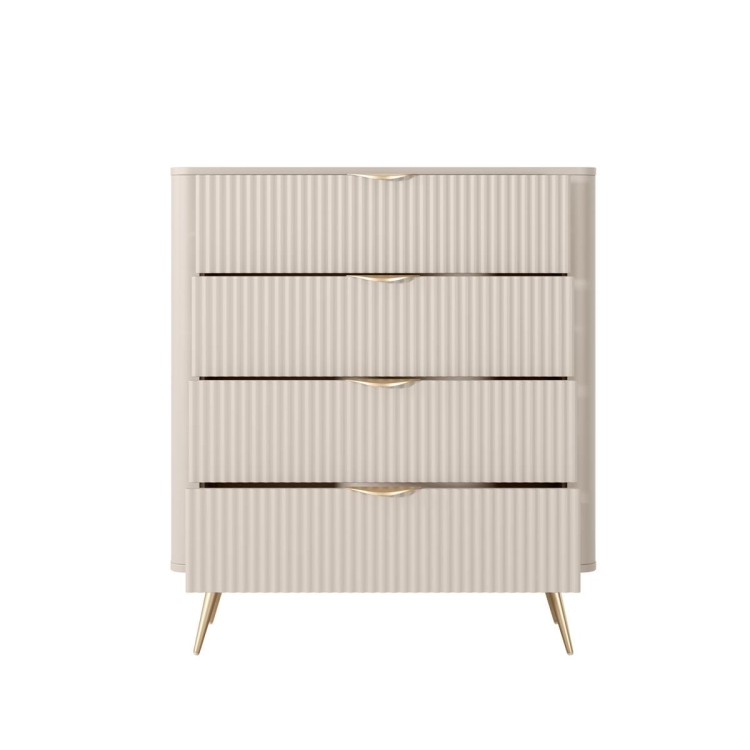 Elegancka komoda do sypialni z szufladami BELLO