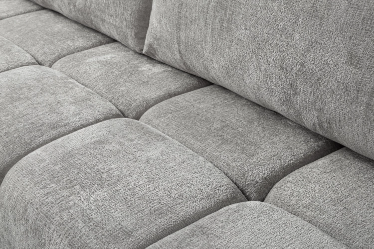 Nowoczesna biała sofa do salonu boucle BIANCA