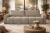 Designerska sofa do salonu jasny brąz BIANCA