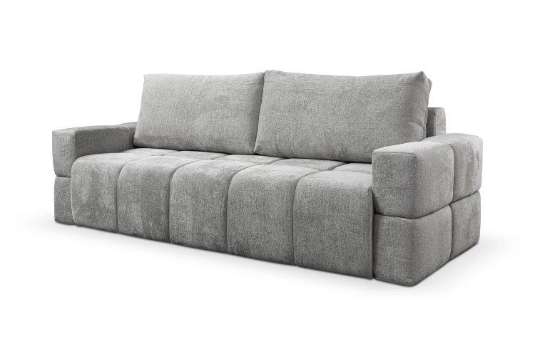 Wygodna czarna sofa w stylu loftowym BIANCA