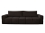 Wygodna czarna sofa w stylu loftowym BIANCA
