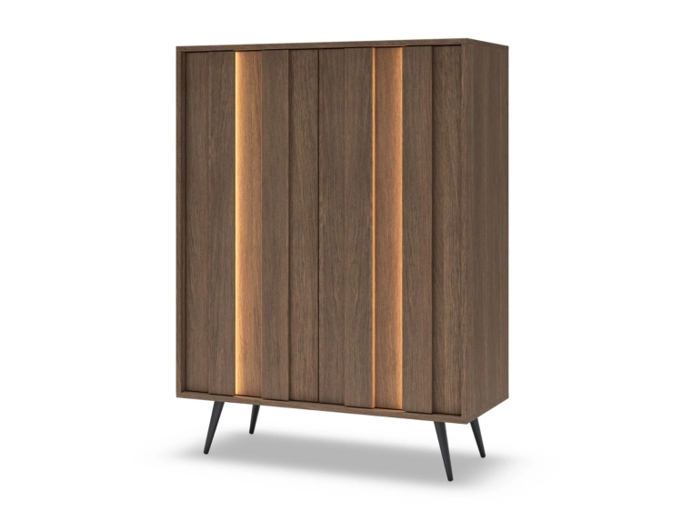 Minimalistyczna komoda do salonu z oświetleniem LED PICO