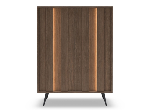 Minimalistyczna komoda do salonu z oświetleniem LED PICO