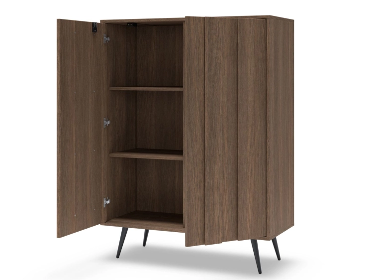 Minimalistyczna komoda do salonu z oświetleniem LED PICO