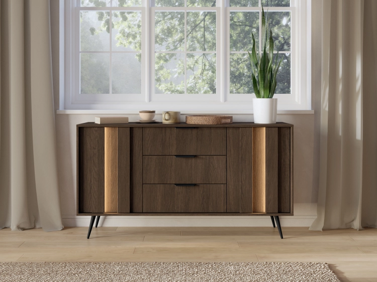 Komoda do salonu z trzema szufladami PICO