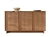 Komoda 147 cm japandi dąb karmel KELLOS