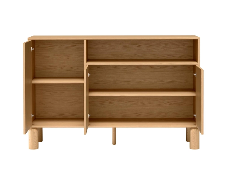 Trzydrzwiowa komoda do salonu 140cm KARO