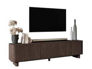 Szafka RTV do dużego salonu 220cm orzech VIKA