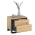 Designerski stolik nocny loft dąb artisan NINO