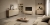 Szeroka komoda 4 drzwiowa z oświetleniem LED NOLI