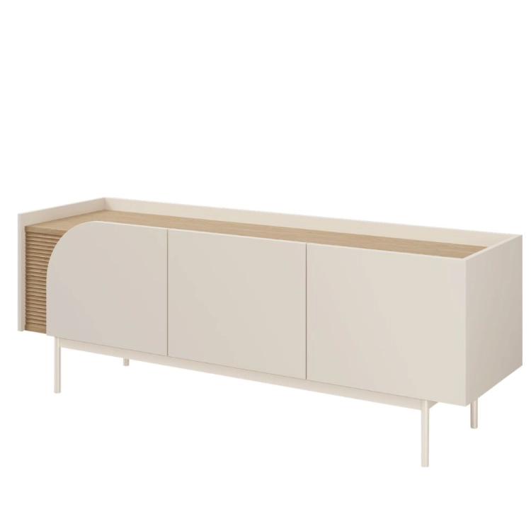 Stolik pod telewizor w stylu japandi 147cm VELO
