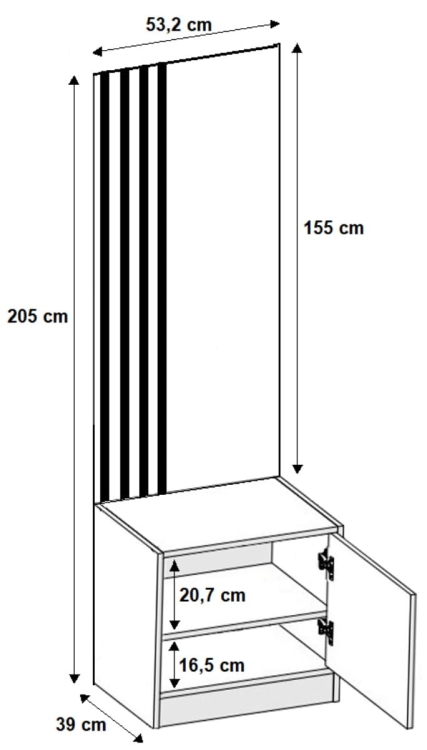 Szkic wnętrza - Szafka + Panel Płyta.jpg