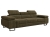 Wygodna sofa rozkładana do pokoju oliwka TOSCANO