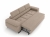 Czarna sofa do salonu w loftowym stylu sztruks TOSCANO