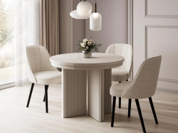 Designerski kaszmirowy stół do jadalni SELVIO 