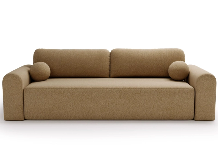 Wygodna beżowa sofa do nowoczesnego biura AURA