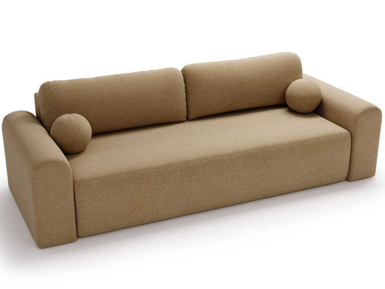 Wygodna beżowa sofa do nowoczesnego biura AURA