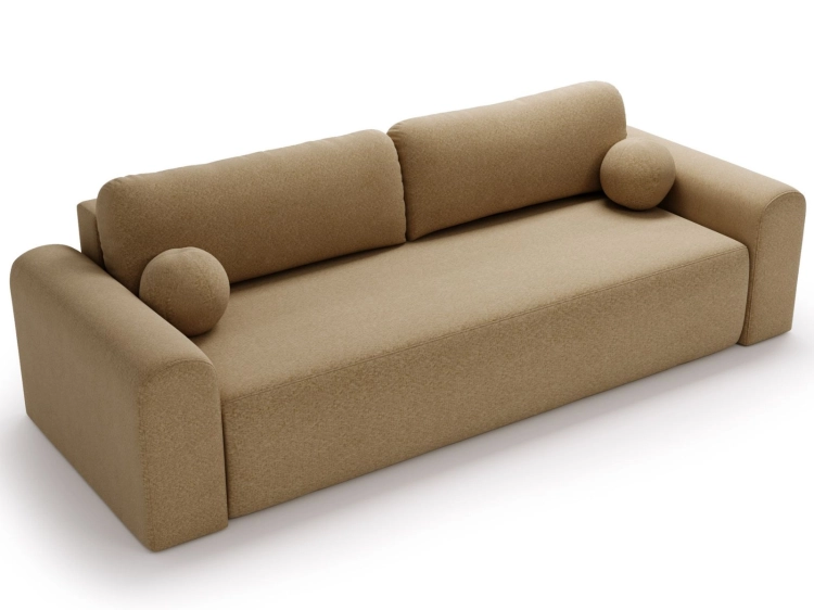 Wygodna beżowa sofa do nowoczesnego biura AURA
