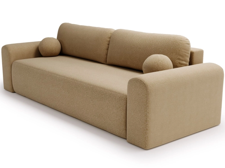 Wygodna beżowa sofa do nowoczesnego biura AURA