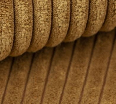 Mała sofa do salonu rozkładana MALO POMARAŃCZOWY