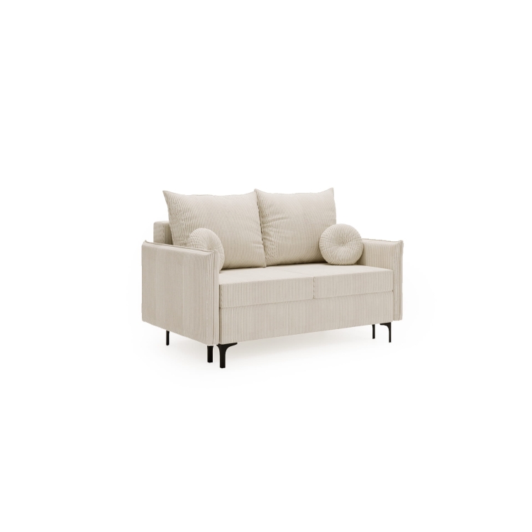 Dwuosobowa sofa z funkcją spania LEO OLIWKA