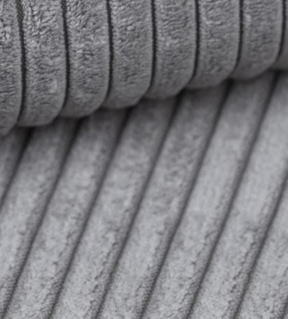 Nowoczesna sofa do salonu rozkładana 252 cm SANTO SZARA