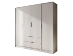 Szafa czterodrzwiowa z szufladami do sypialni KALS KASZMIR