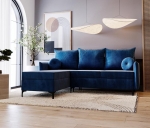 Elegancka rogówka na wysokich metalowych nóżkach LEO SZTRUKS