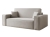 Beżowa sofa do małego pokoju rozkładana CARLS