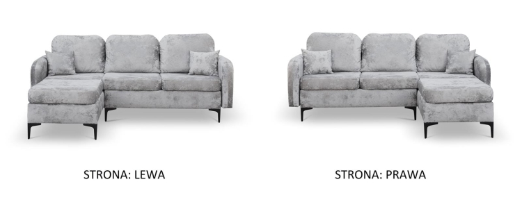 Miodowa rogówka z funkcją spania do salonu BELLA