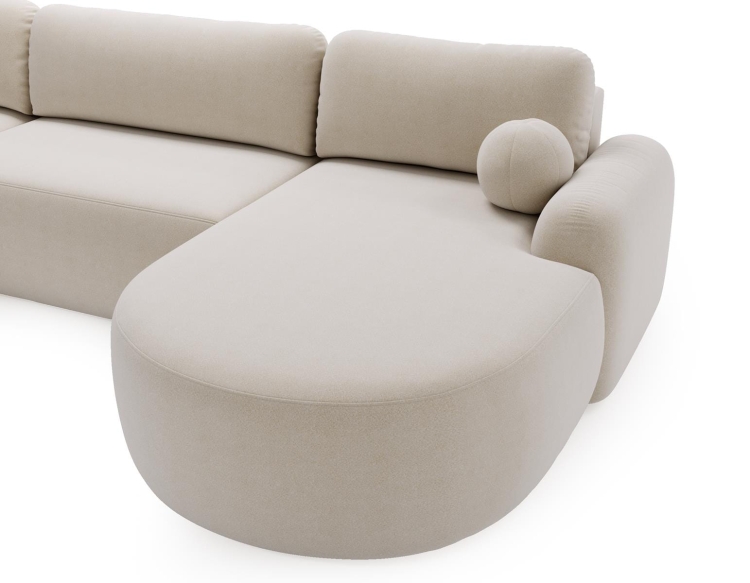 Duży narożnik do salonu z funkcją spania DL OLIO