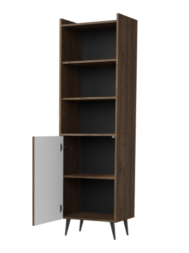 Regał kaszmirowy ryflowany do jadalni TWINKL