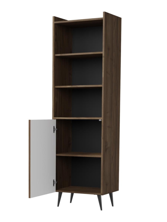 Regał kaszmirowy ryflowany do jadalni TWINKL